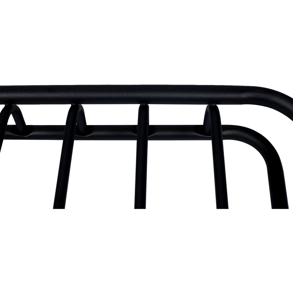 Black Steel Roof Rack Cargo Carrier Basket M2212