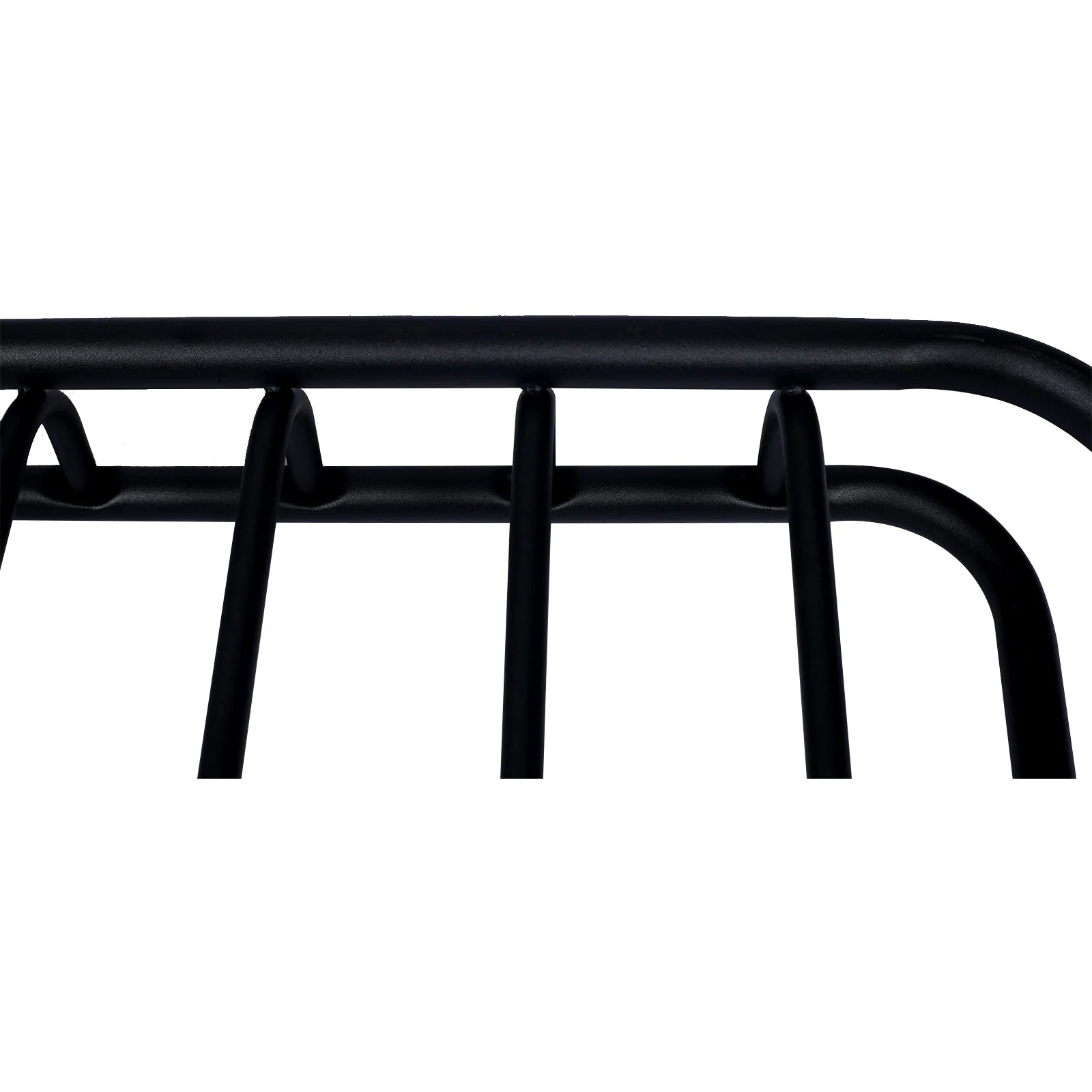 Black Steel Roof Rack Cargo Carrier Basket M2212