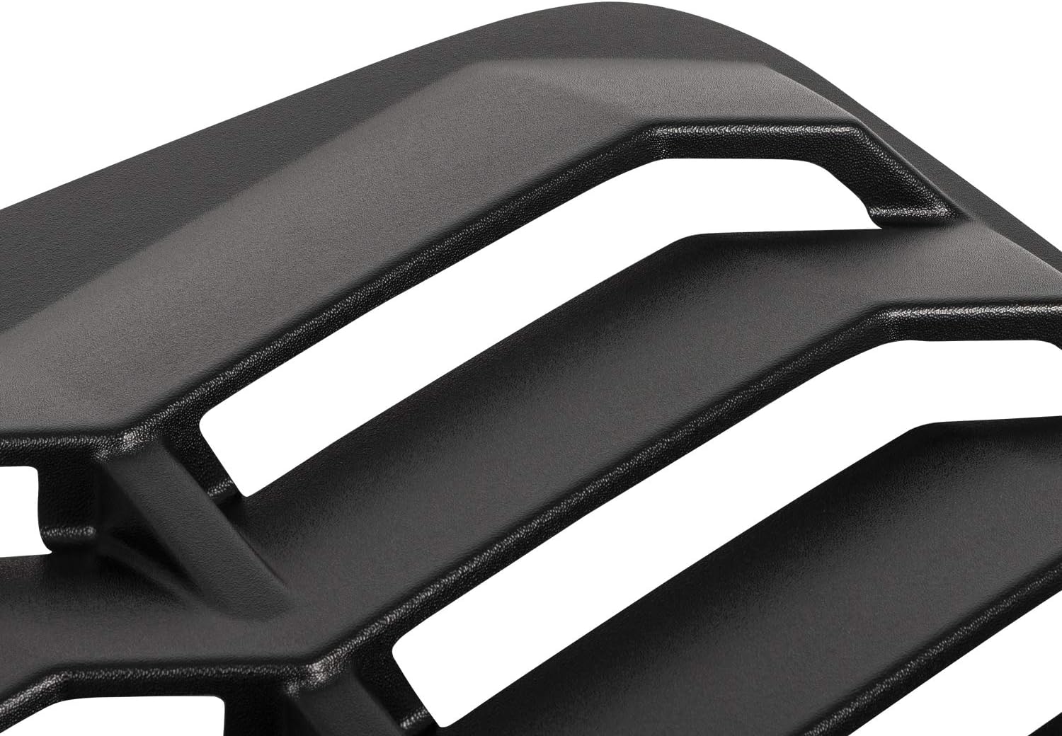 Rear Window Louver ABS Sun Shade Matte Black G444331