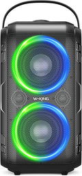 80W Bluetooth Speaker with LED Lights and 12000mAH Battery I779696
