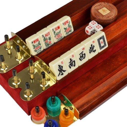 American Mahjong Set with Vintage Rosewood E13940