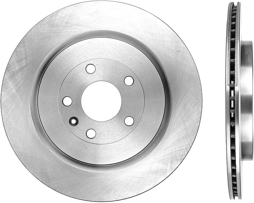 REAR 345mm 5 Lug Brake Disc Rotors D256957