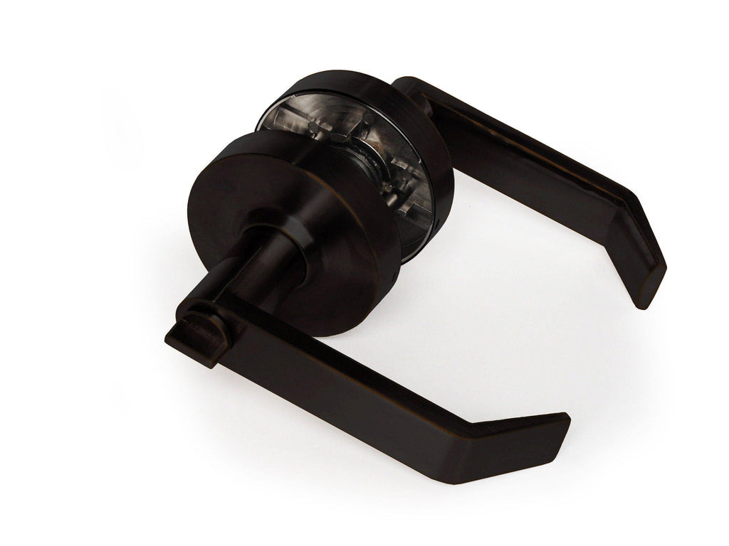 Oil Rubbed Bronze Privacy Lock and Lever O2160