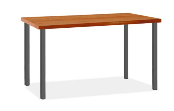 Cherry Top Table with Graphite Base N515