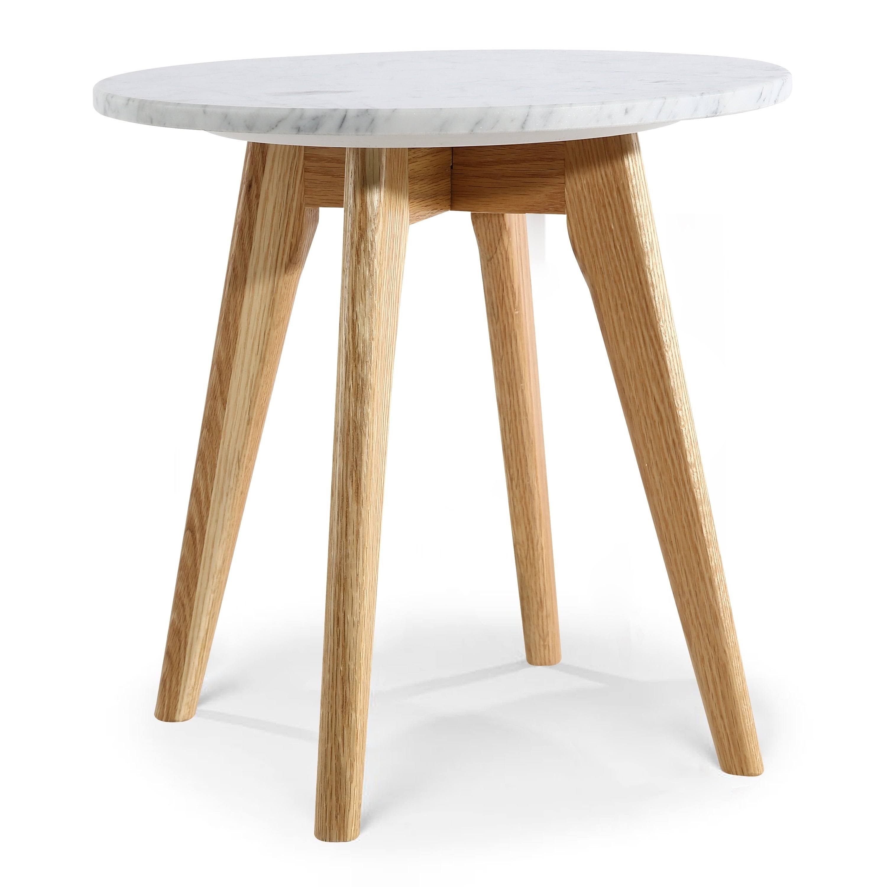 Marble Round Side Table P689