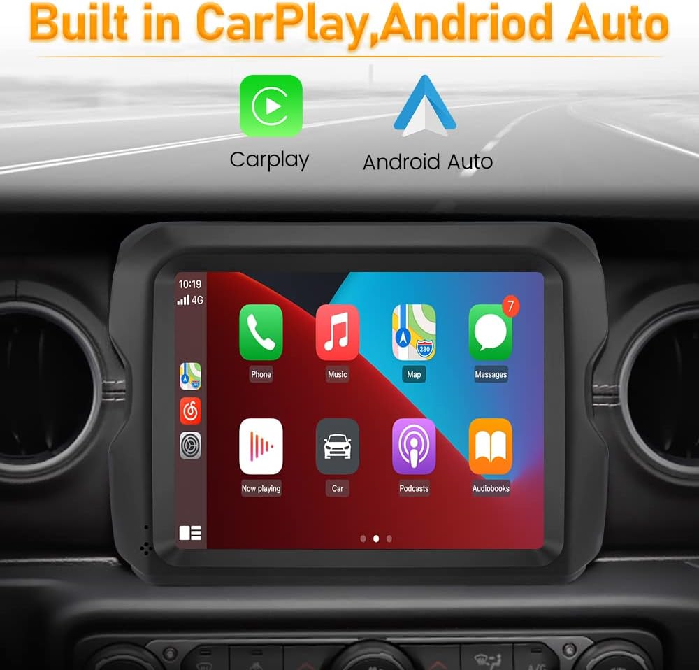 Car Radio Stereo with CarPlay Andriod Auto Support Factory Rear Camera D404046