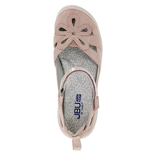 Dusty Rose Mary Jane Flat P81044