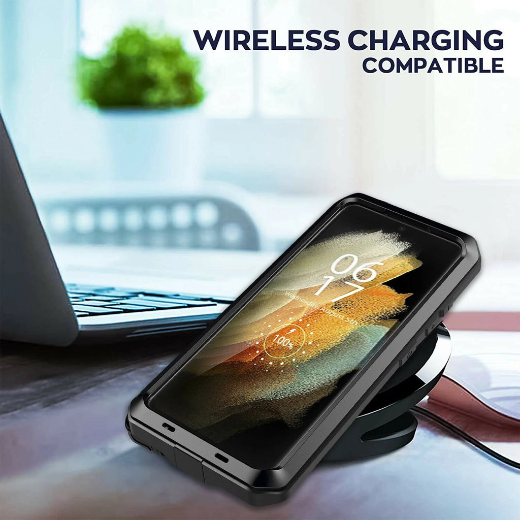 Heavy Duty Shockproof Aluminum Metal Case for Samsung Galaxy S20 G7496