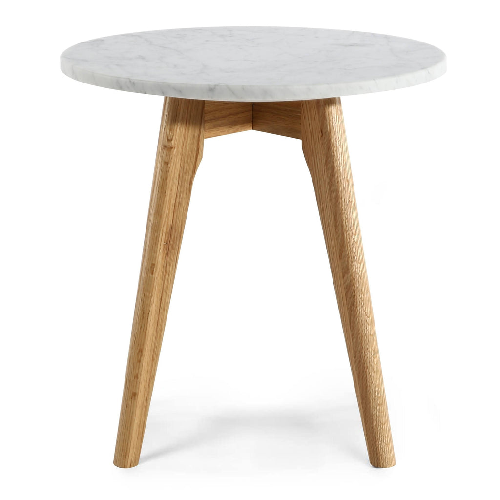 Marble Round Side Table P689