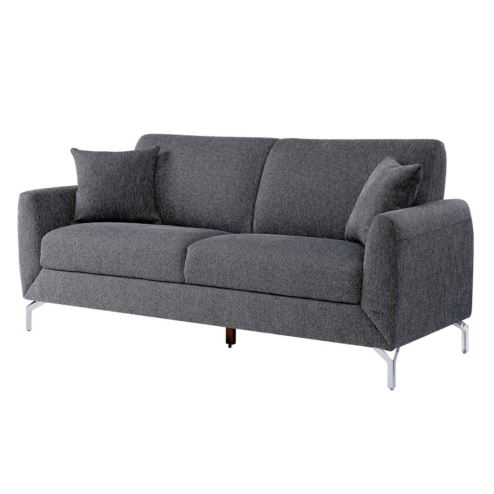 Gray Fabric 3-Piece Sofa Set P29761