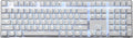 68-Key White Mechanical Gaming Keyboard N36888