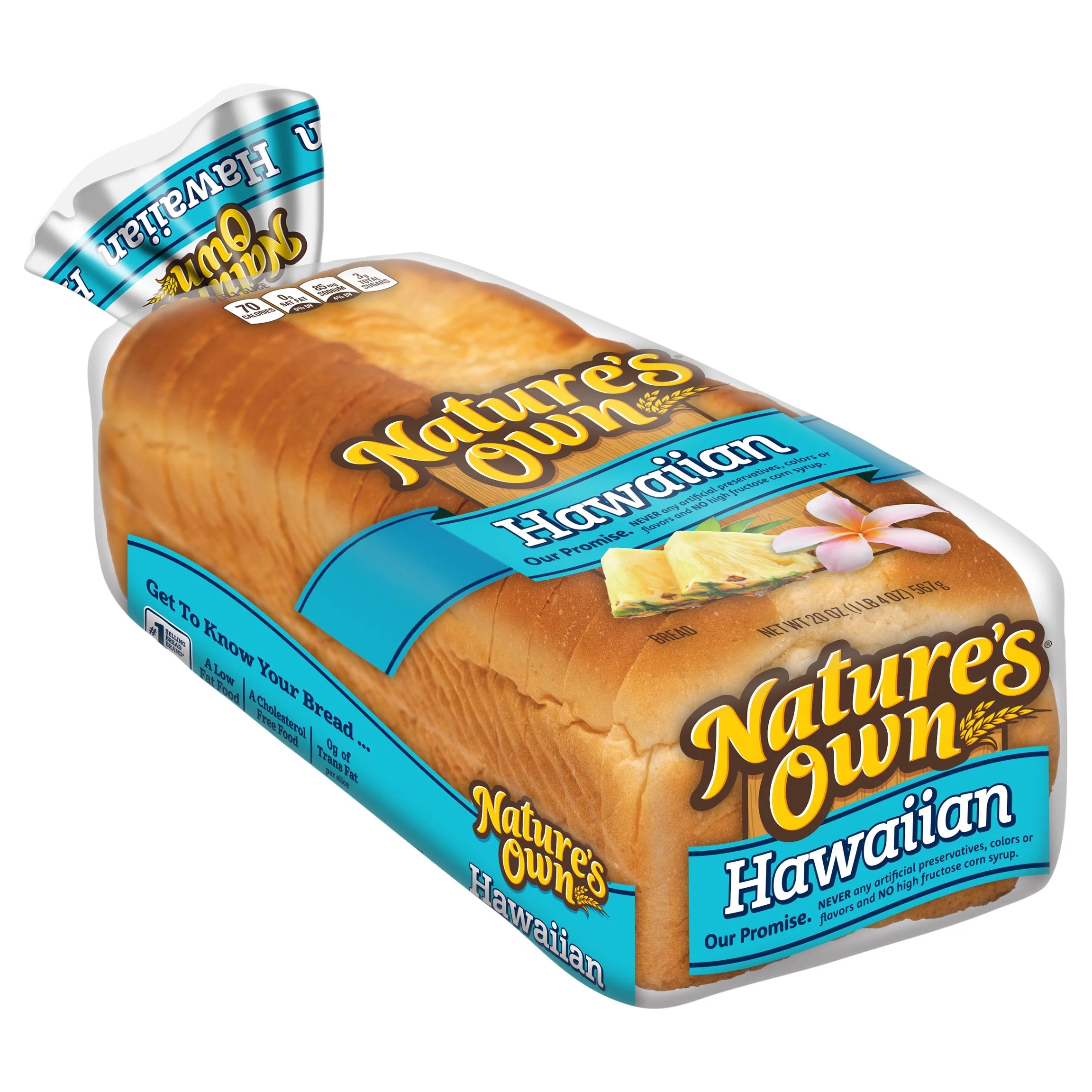 Sliced Hawaiian Bread, 20 oz Loaf R73194