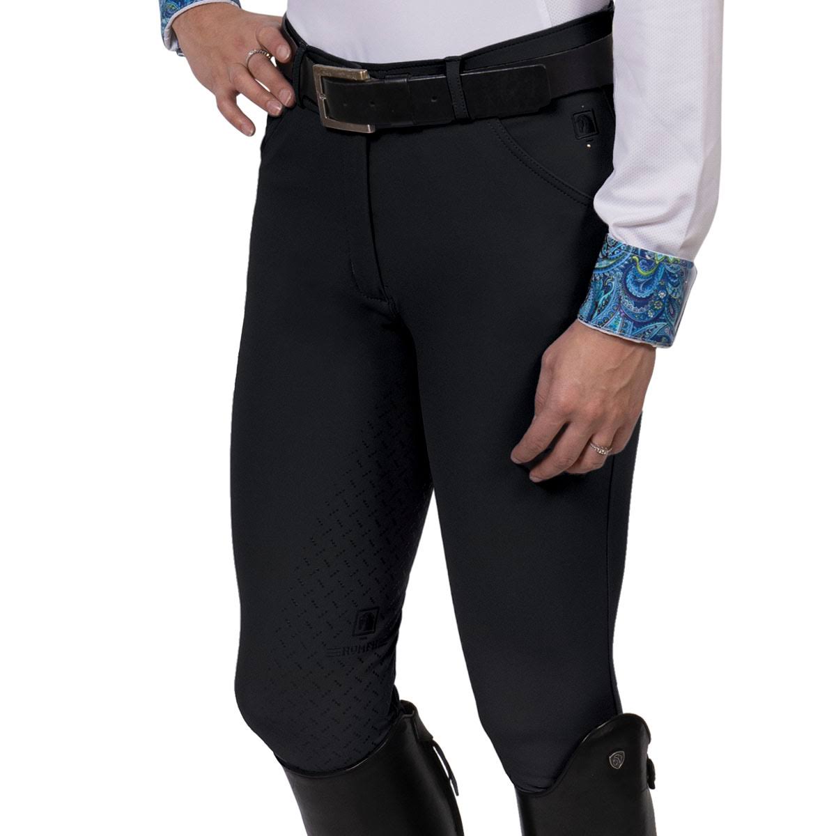 Black Full Grip Breeches L714