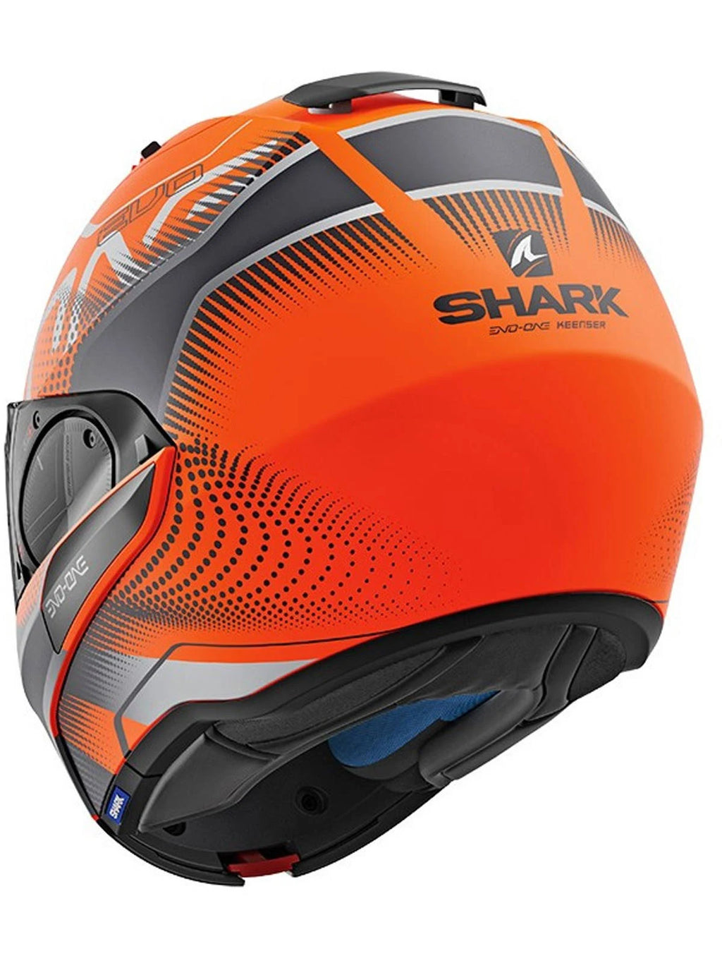 Orange-black-anthracite Helmet D9716