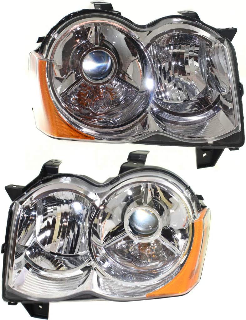 Pair HID Headlights for Jeep Grand Cherokee Q214