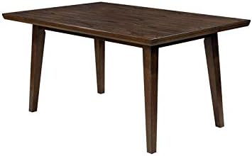 Rectangle Wood Dining Table in Walnut E233968