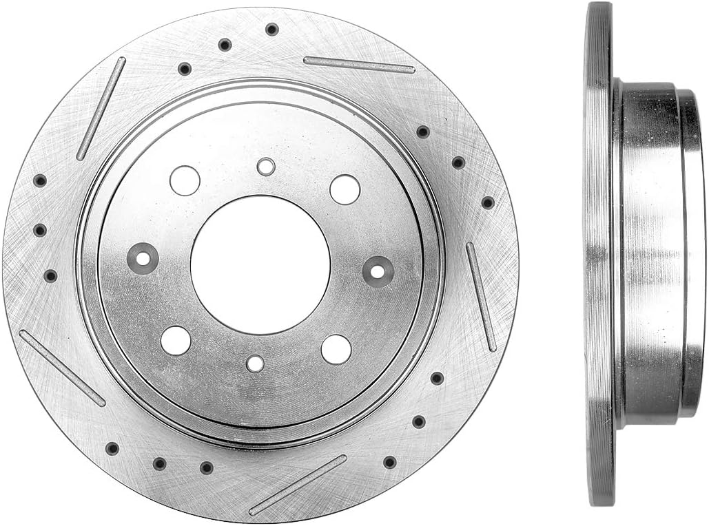 239 mm 4 Lug Rotors Set Pack of 2 N1716