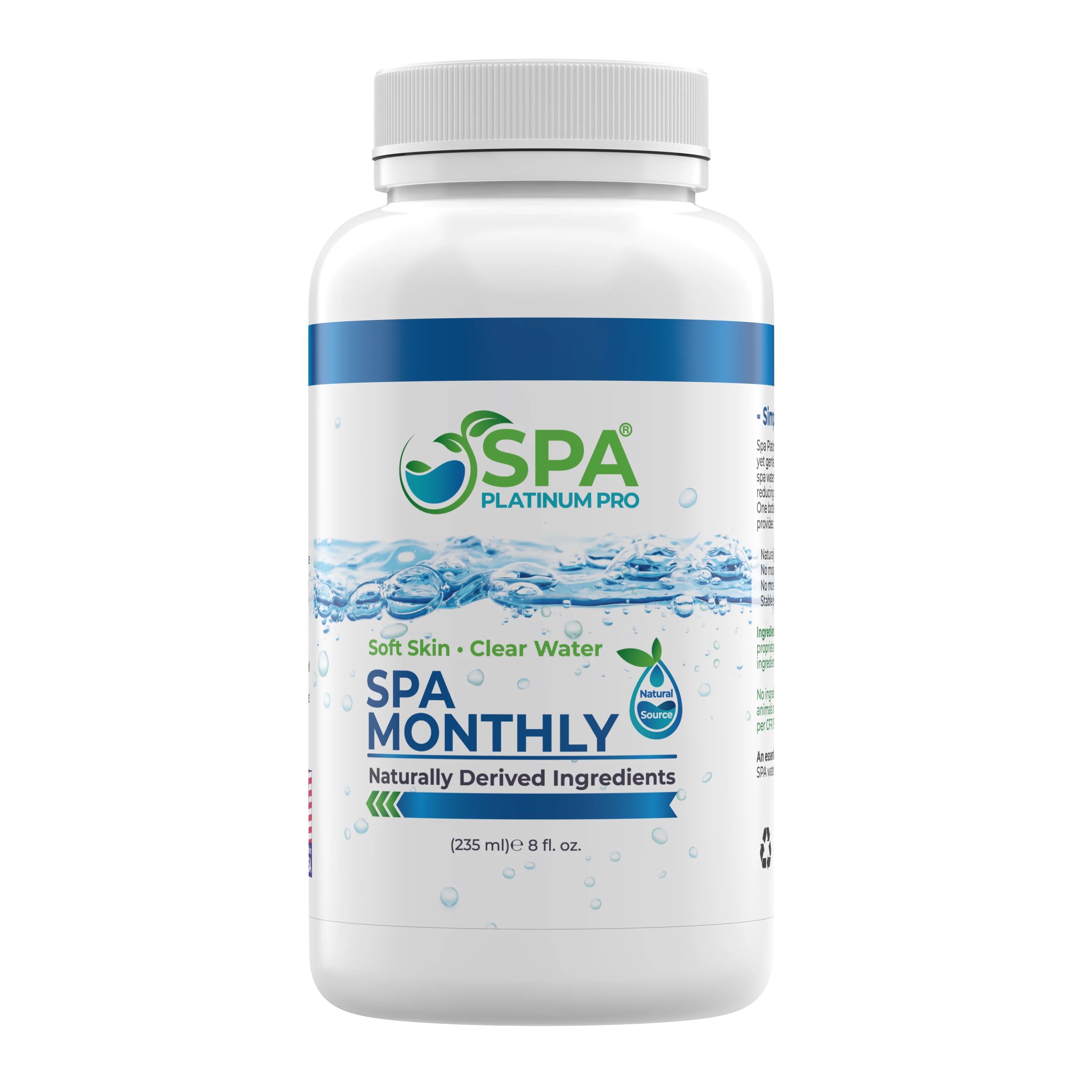 Natural Hot Tub Water Treatment, Six Months Supply Y824797