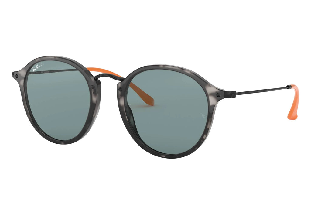 Grey Havana Round Sunglasses M57806