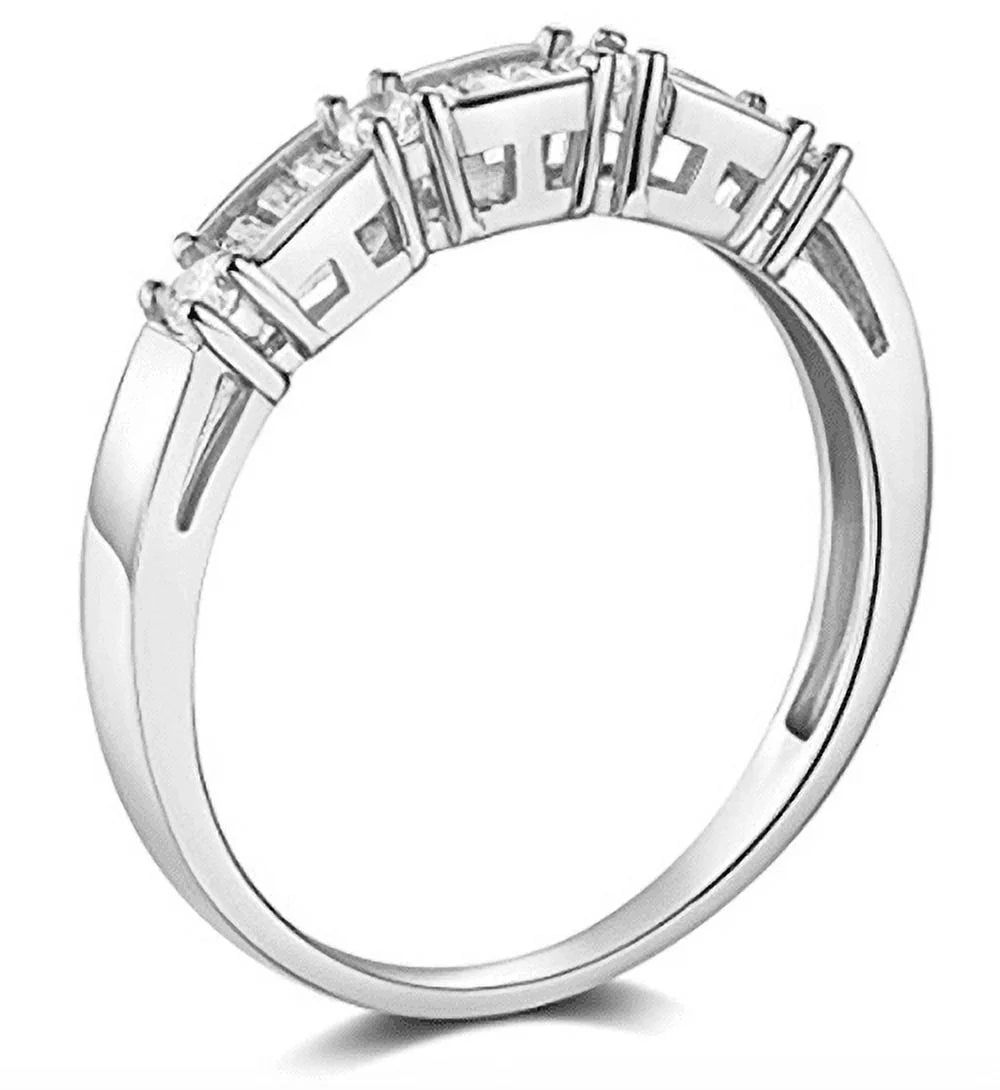 14K White Gold Engagement Ring Set L83078