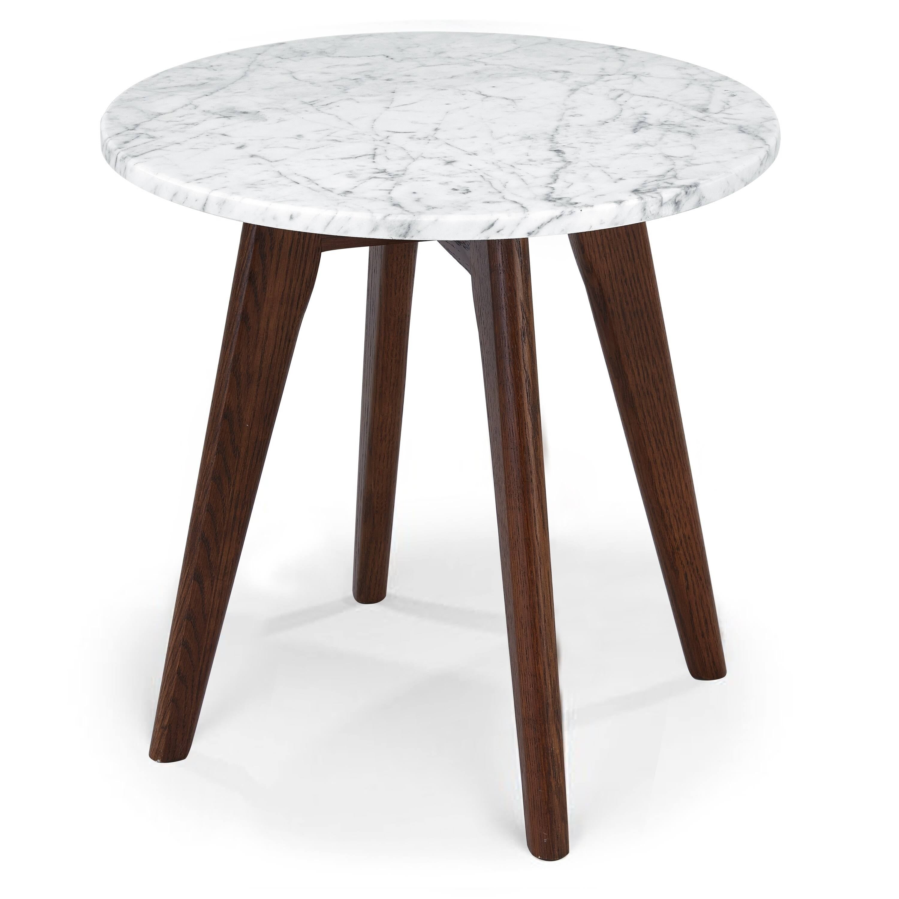 Marble Round Side Table P689