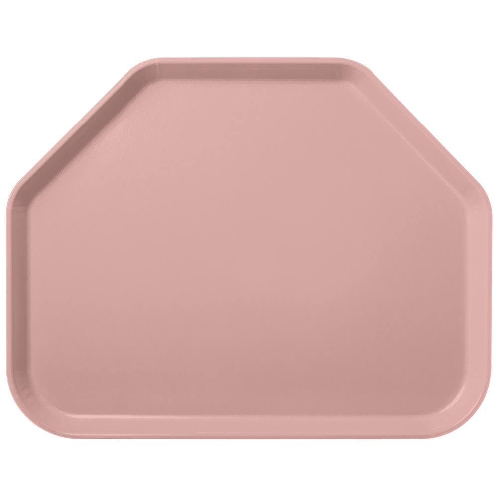 Mauve Glasteel Fiberglass Trapezoid Tray B8538