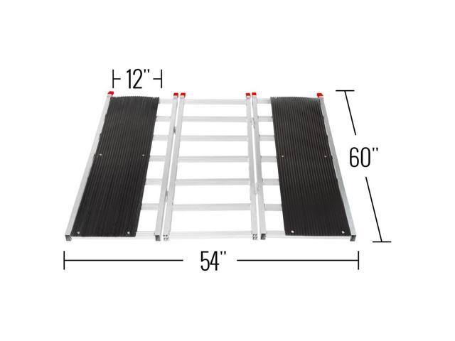 Snowmobile Loading Ramp with Center Extension Track E5149