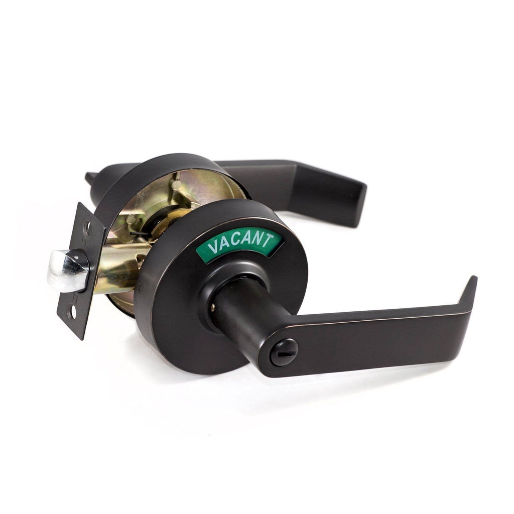 Oil Rubbed Bronze Privacy Lock and Lever O2160