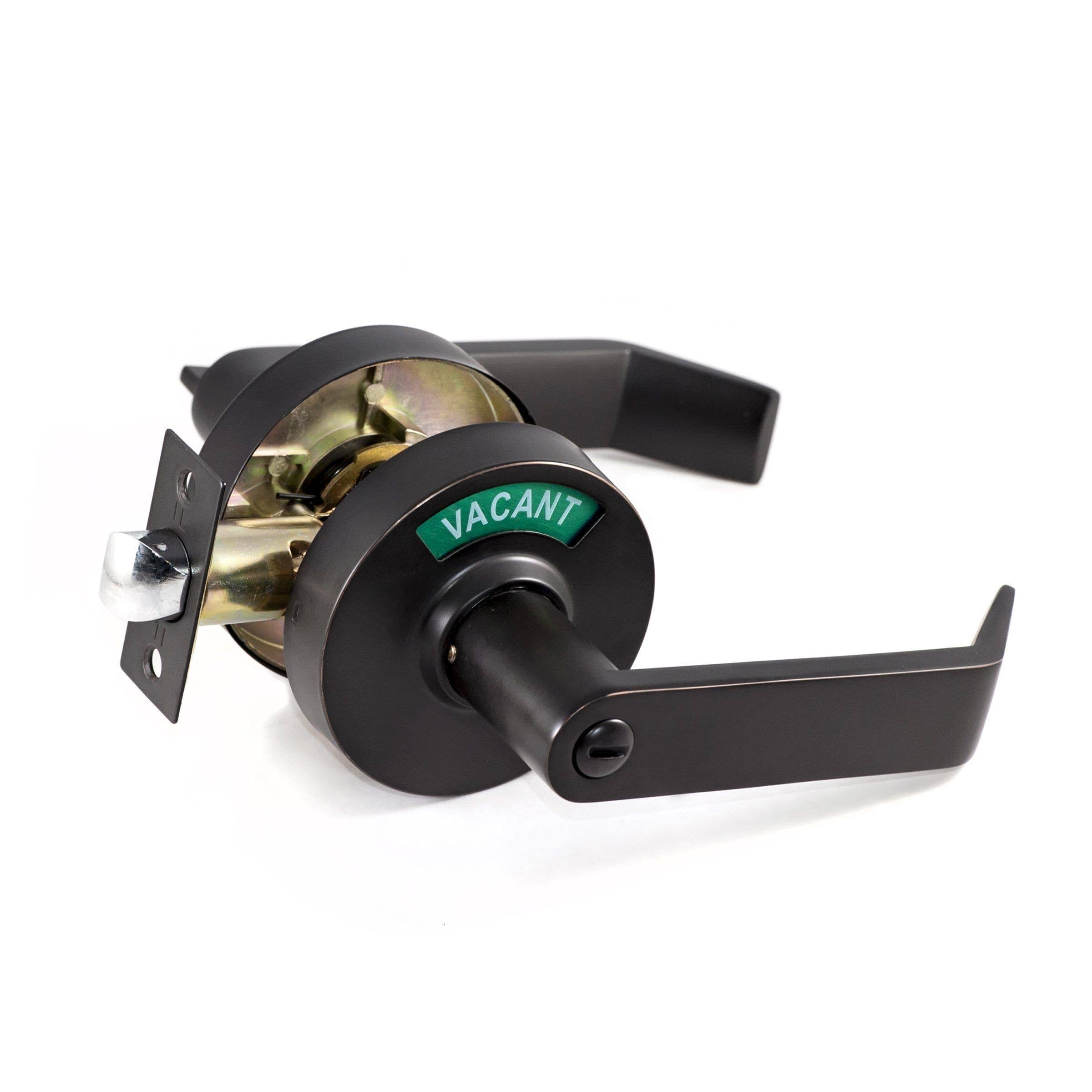Oil Rubbed Bronze Privacy Lock and Lever O2160