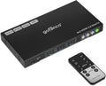 4x2 HDMI Matrix Switch 4K 60Hz HDR HDMI 2.0 HDCP 2.2 EDID RS232 Web GUI IR ARC Toslink 4 in 2 Out Video Switcher Splitter U870115