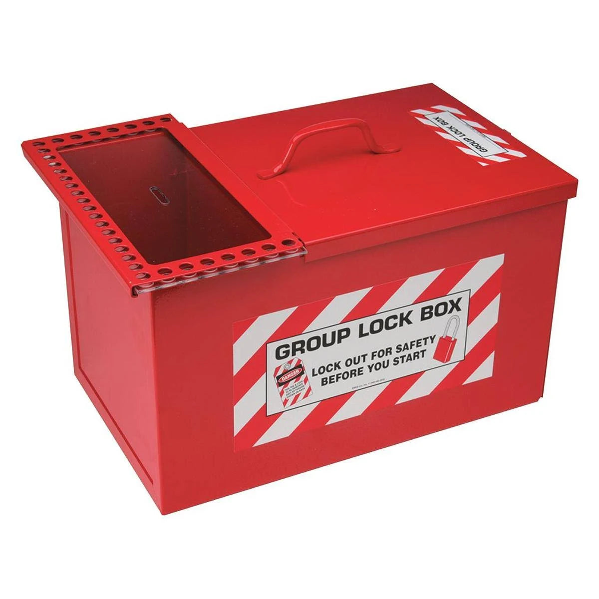 Red Group Lockout Box H863