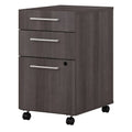 3 Drawer Mobile File Cabinet, Storm Gray E14558