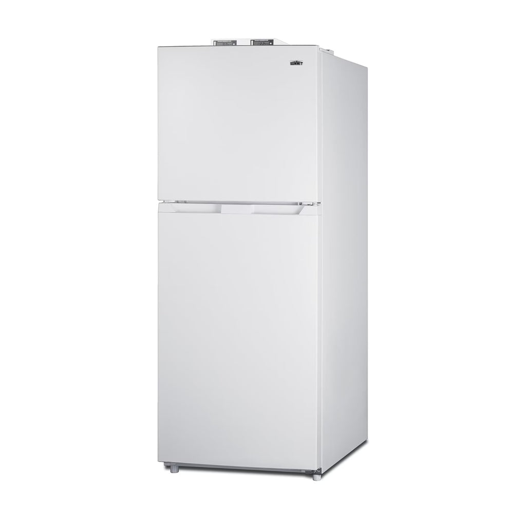 24" Wide Refrigerator-Freezer with Right Hand Door, White I885