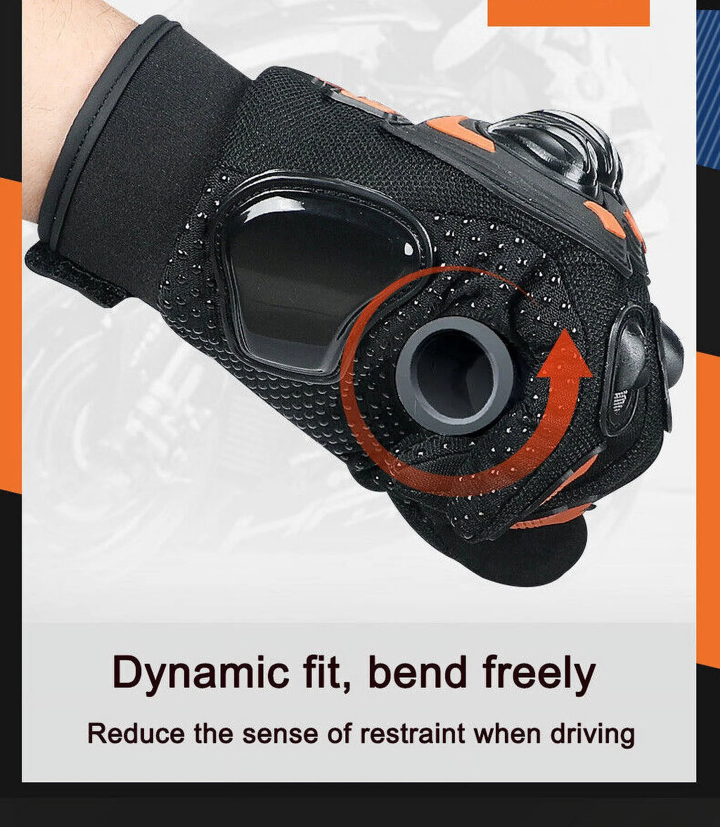 Motorcycle Gloves Full Finger Touchscreen Motorbike Riding Gloves Z38780