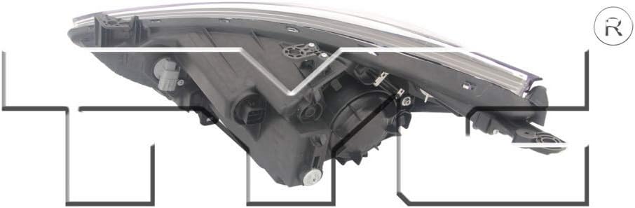 Passenger Side Halogen Headlight Assembly for Hyundai Accent Sedan 2012-2014 P815232