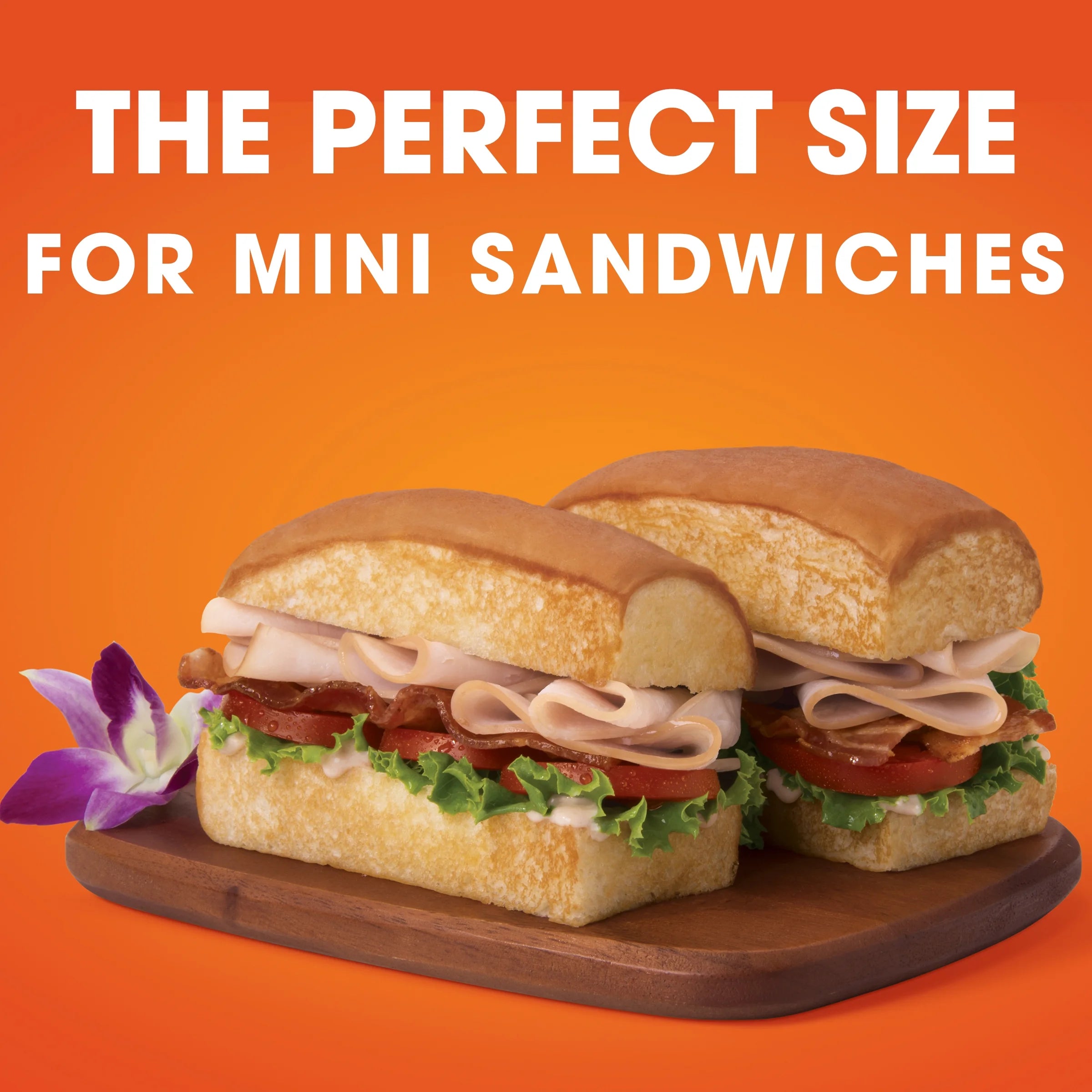 Sweet Mini Sub Rolls, 6 Count, 12 oz U745
