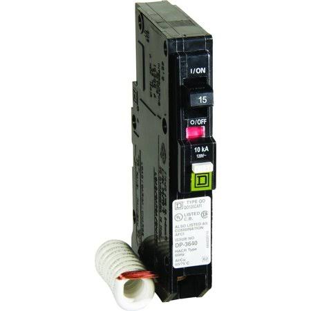 QO Arc Fault Combo Circuit Breaker 15A X56018