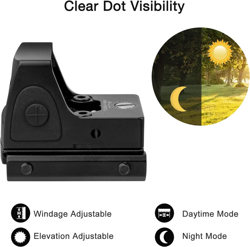 Red Dot Sight 3.25 MOA Reflex Sight, Pack of 2 L283
