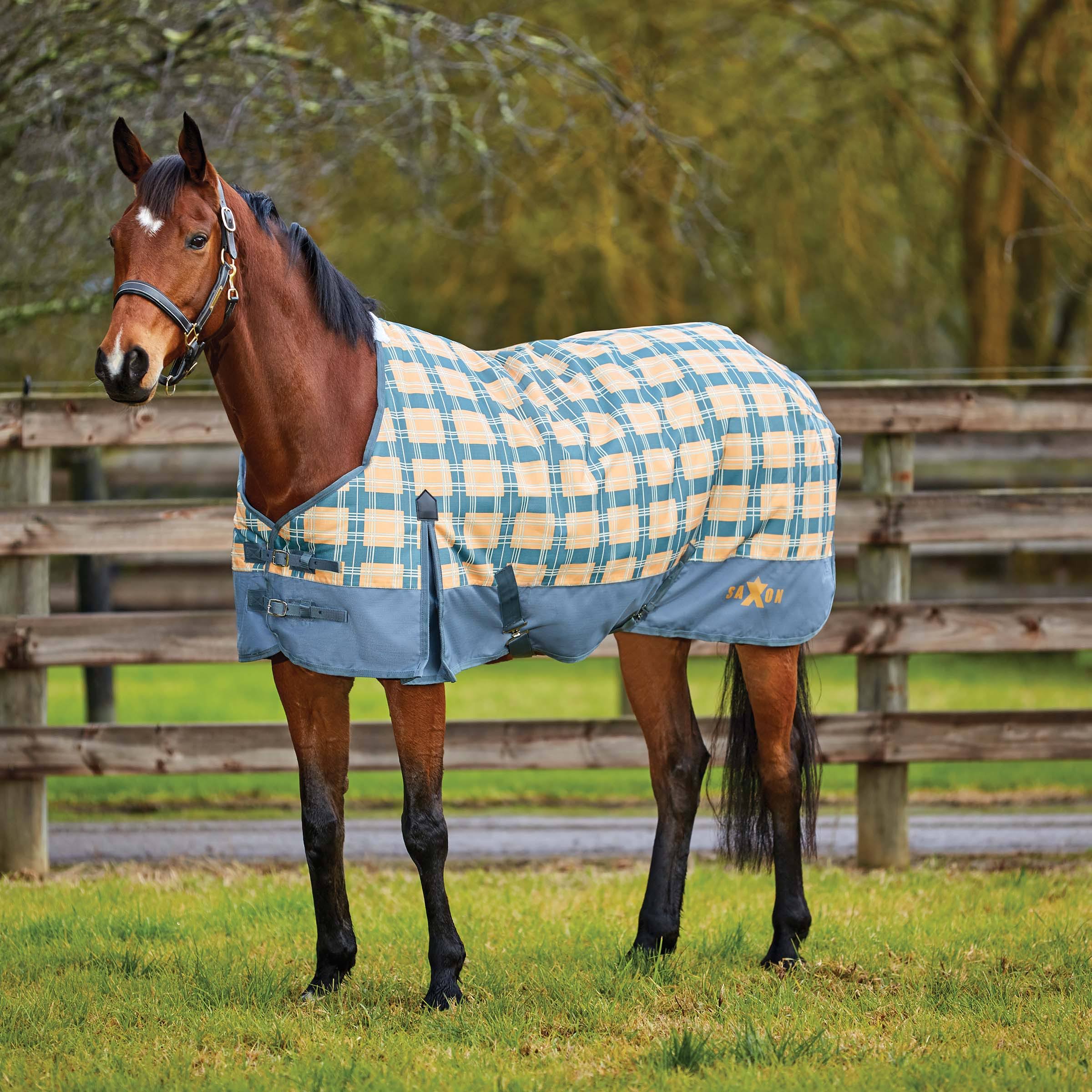 Heavy 72 Navy/Red Plaid Neck W401