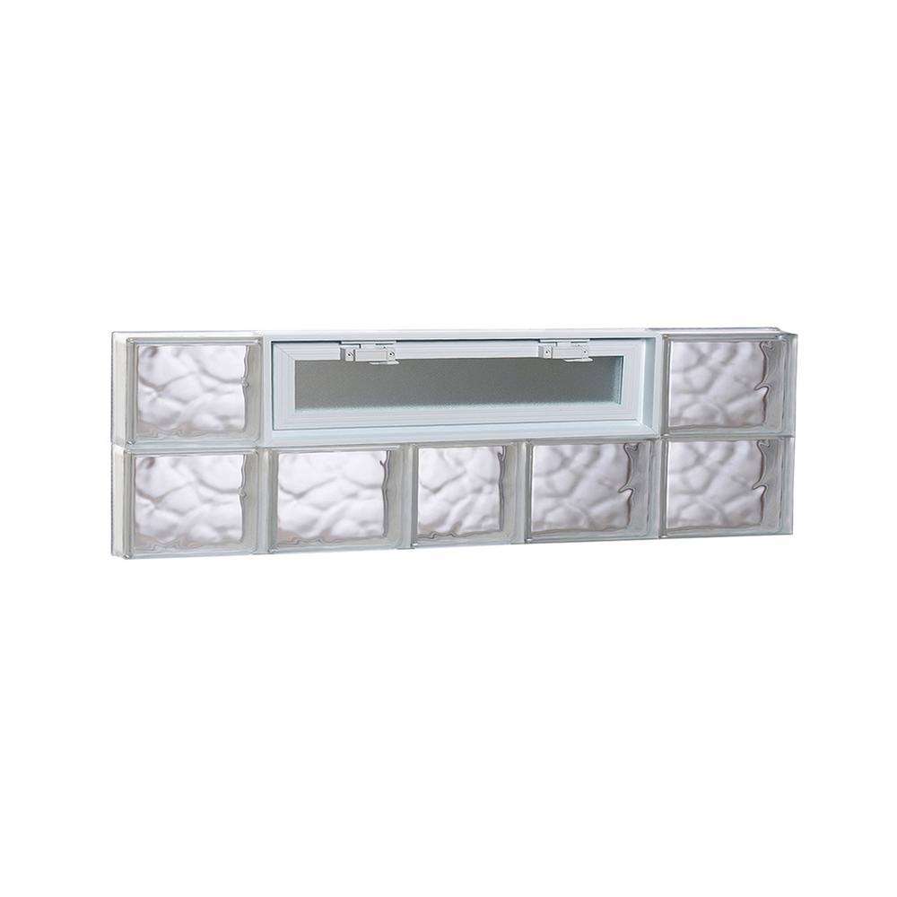 Frameless Replacement Glass Block Window T359342