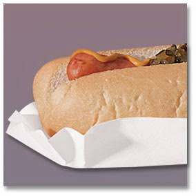 White Hot Dog Tray 3000ct Heavy Weight 10x22 I4324
