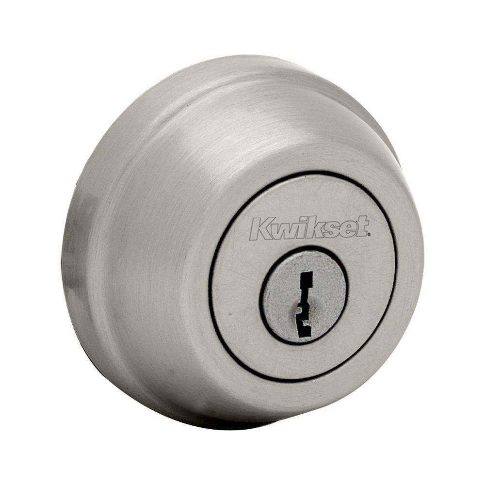 Satin Nickel Double Cylinder Deadbolt H716262
