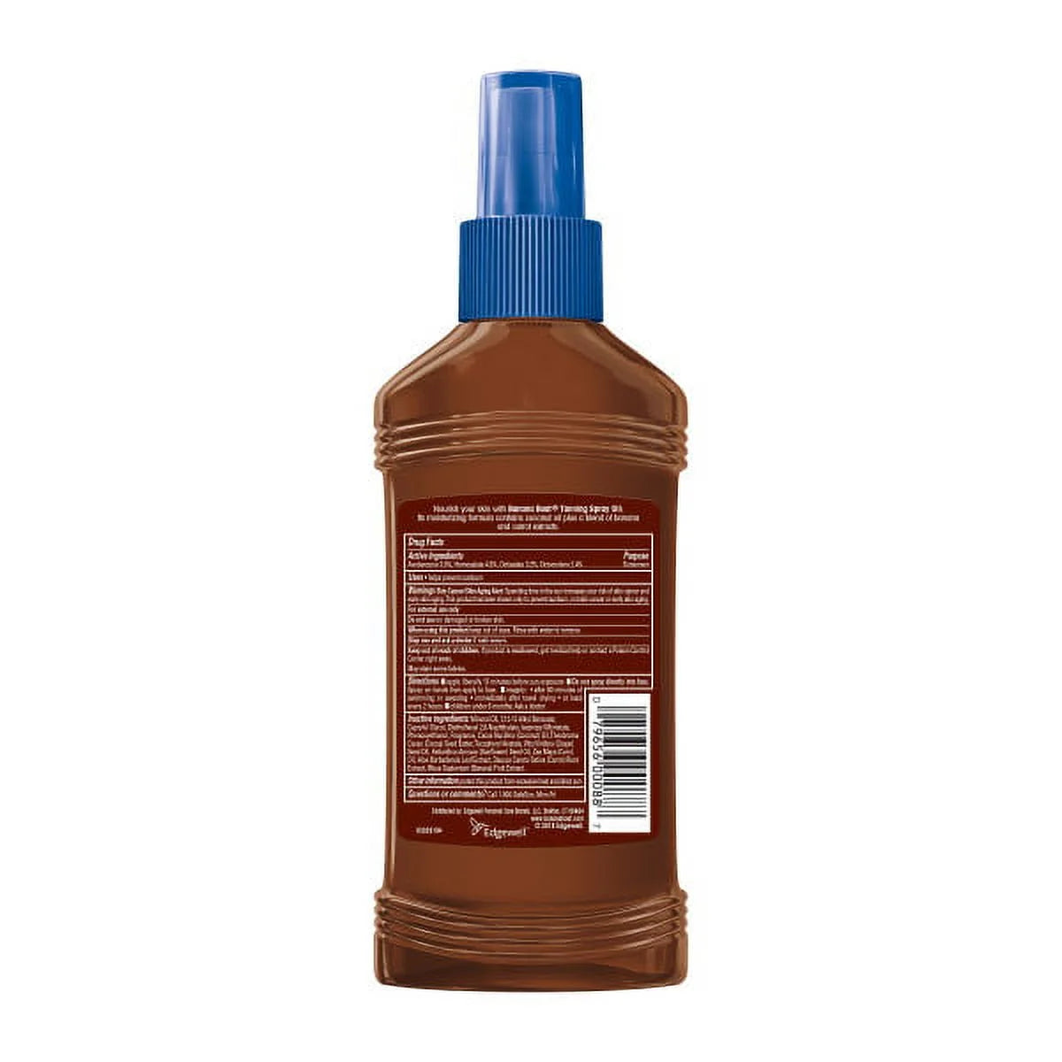 Deep Tanning Oil Pump Spray Sunscreen SPF 8 - 8 Ounces (Pack of 3) N502