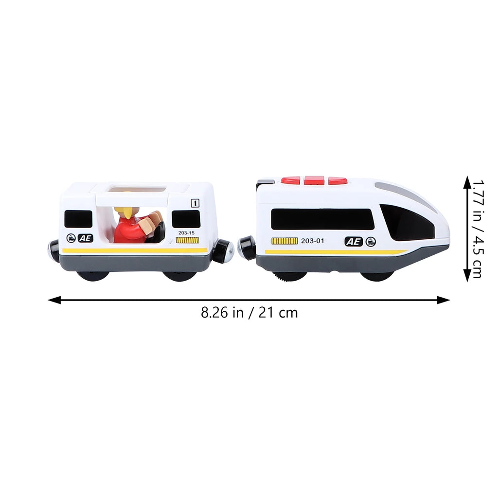 Electric Train Toy RC Train Model Educational Toy for Kids H119