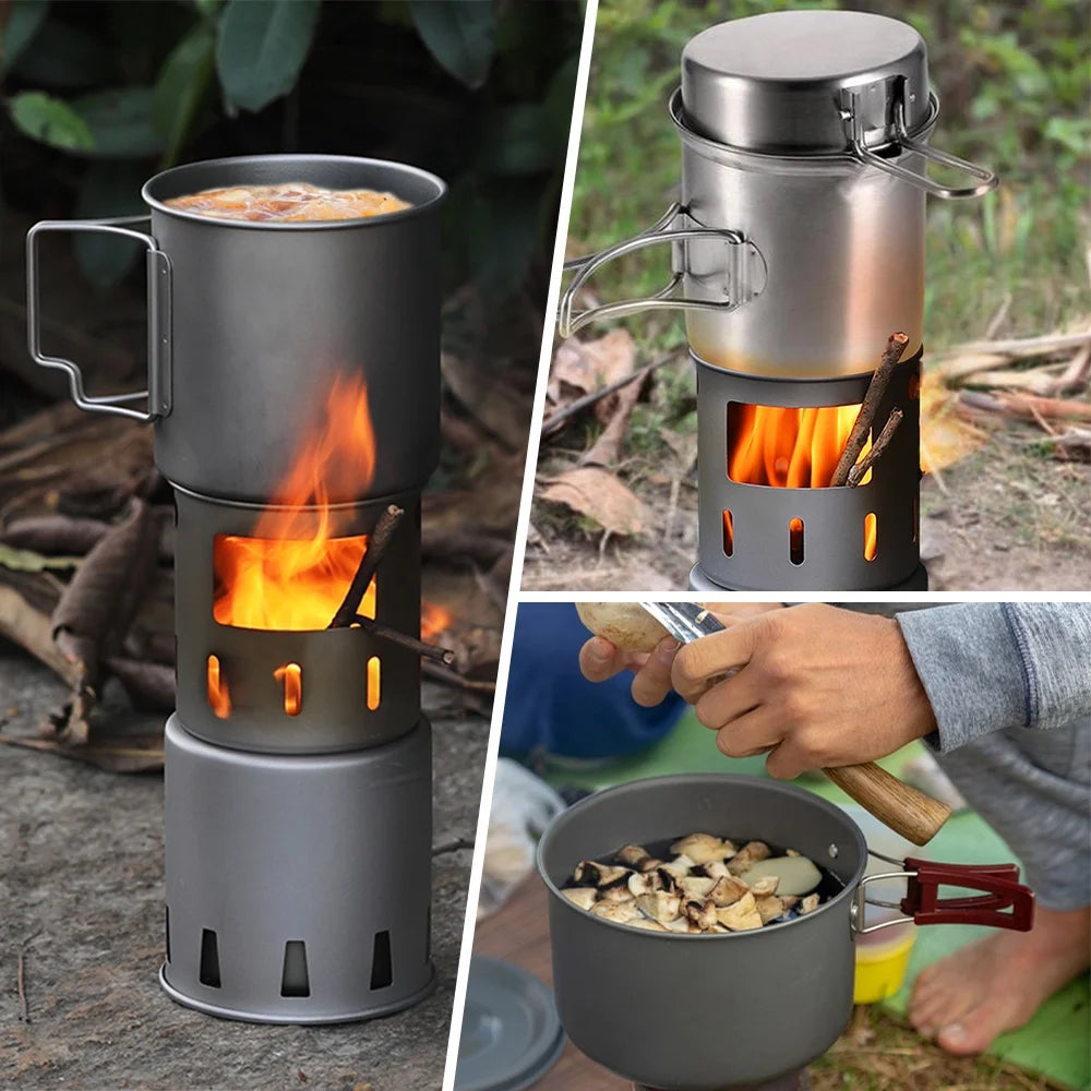 Portable Wood Burning Stove for Camping C259
