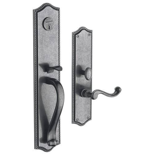 Polished Brass Front Door Handle H7950