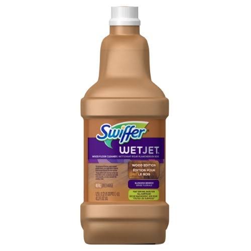 Swiffer WetJet Wood Floor Cleaner Solution Refill, Brown P592076