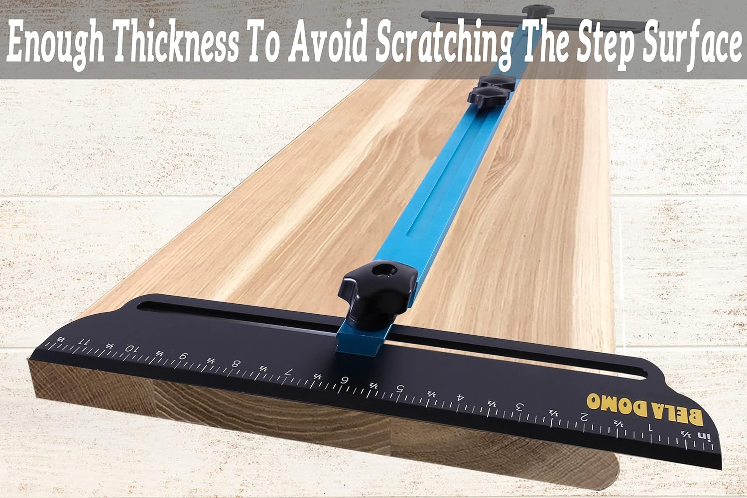 Foldable Aluminum Alloy Stair Tread Gauge I569512