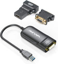 USB 3.0 to DVI/VGA/HDMI Universal Video Graphics Adapter with Audio Port F441859