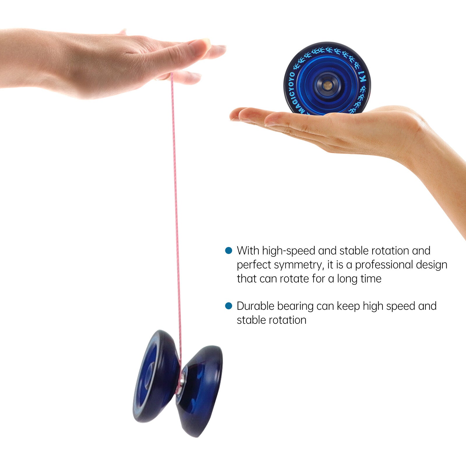2pcs Plastic Yoyo Ball Kid Toy X392